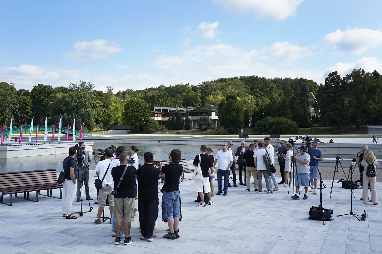 Konferencja prasowa Kanal Regatowy 5