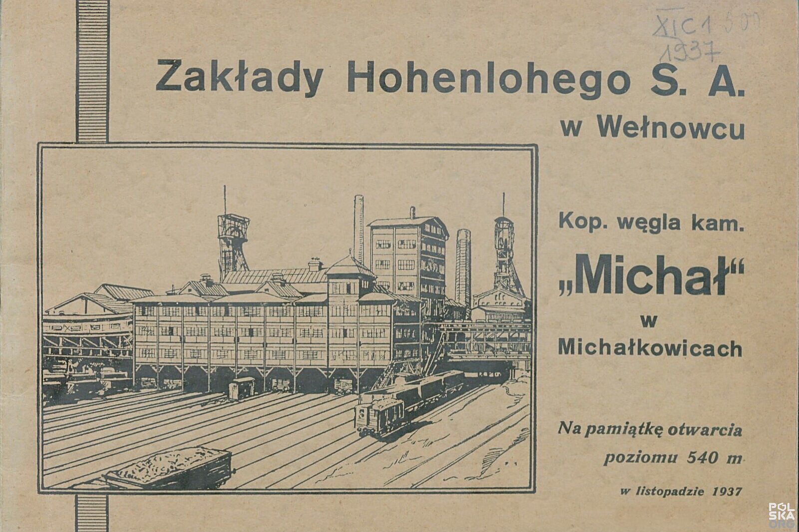 Kopalnia Wegla Kamiennego Michal dawna ul Orzeszkowej Elizy Siemianowice Slaskie 9066635