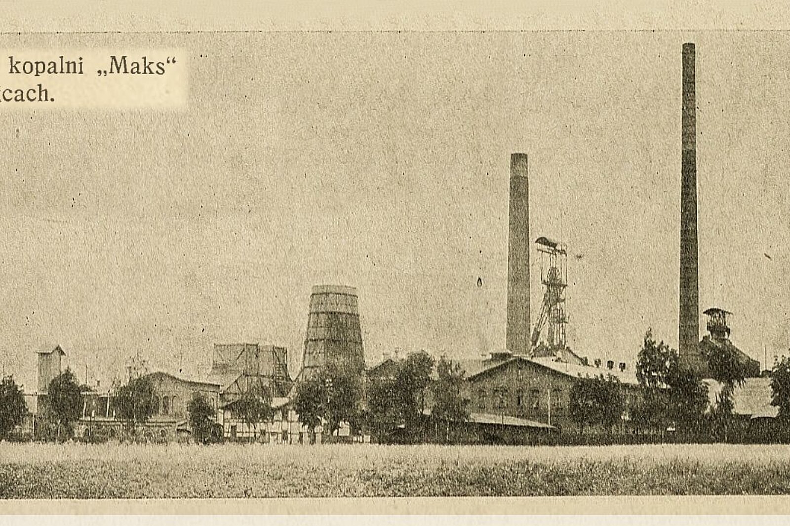 Kopalnia Wegla Kamiennego Michal dawna ul Orzeszkowej Elizy Siemianowice Slaskie 9084308