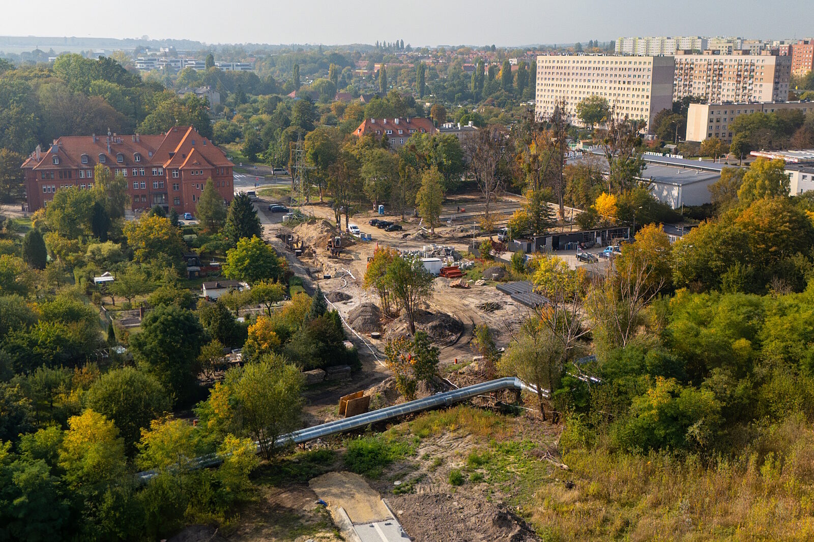 Gliwice wezly przesiadkowe budowa 1