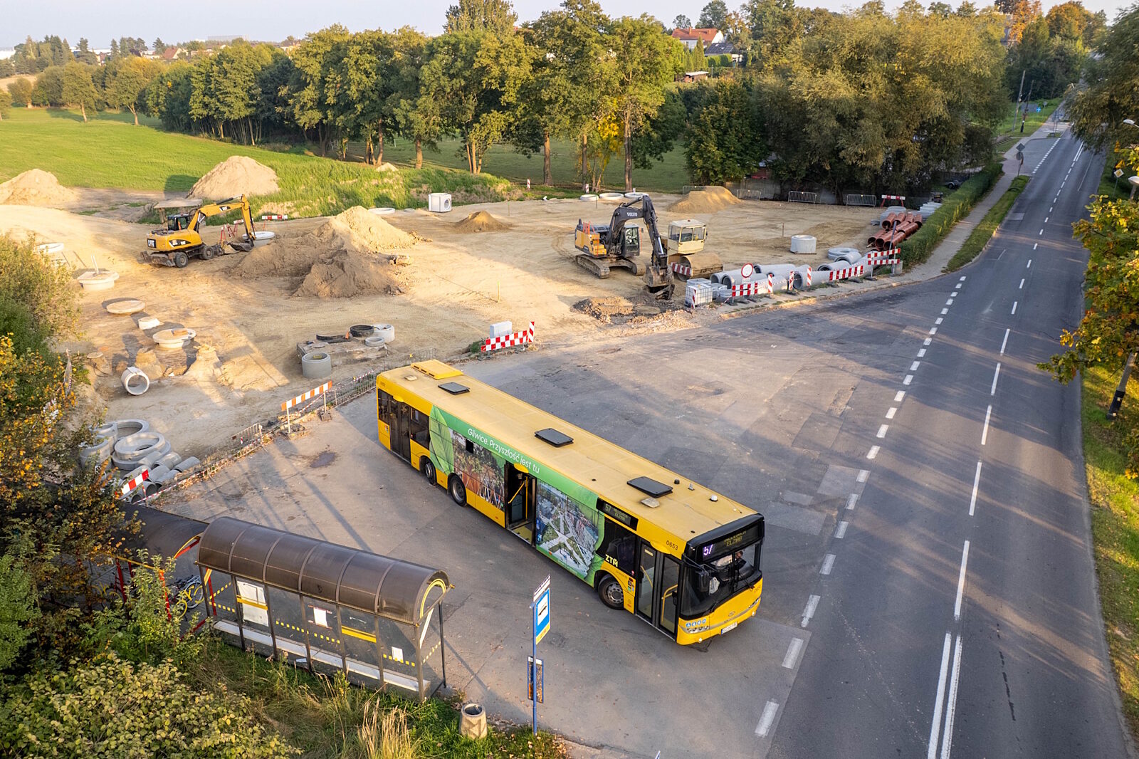 Gliwice wezly przesiadkowe budowa 4