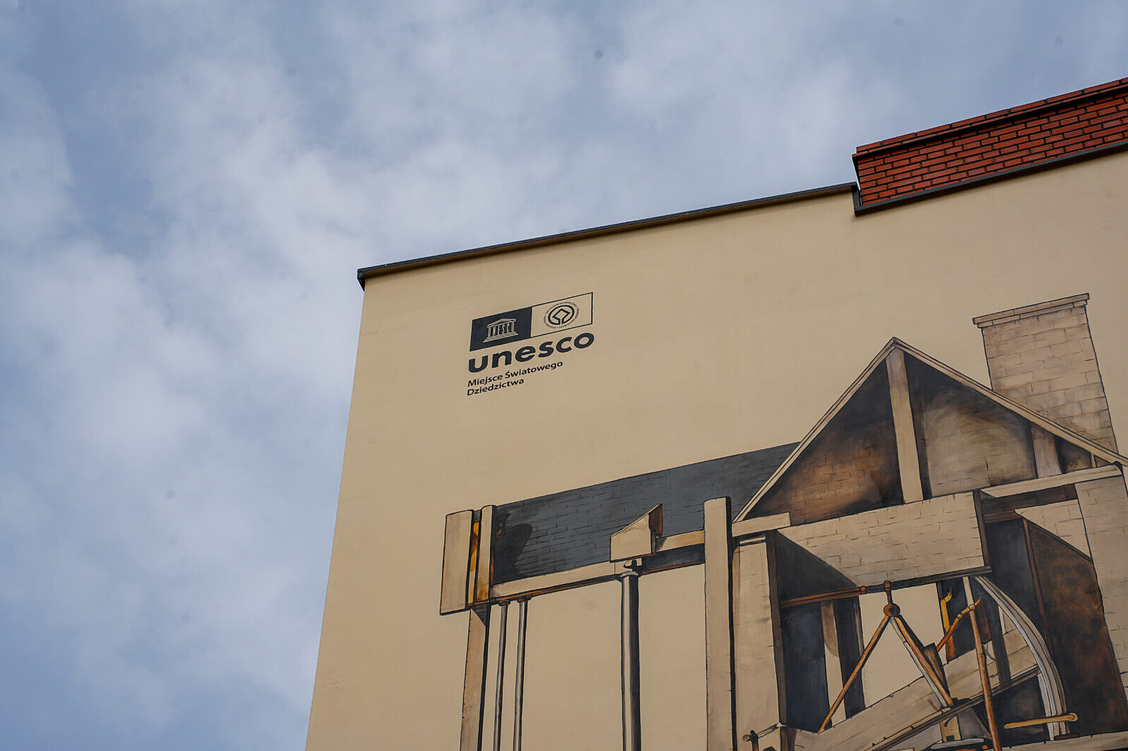 Mural maszyna parowa tarnowskie gory 3