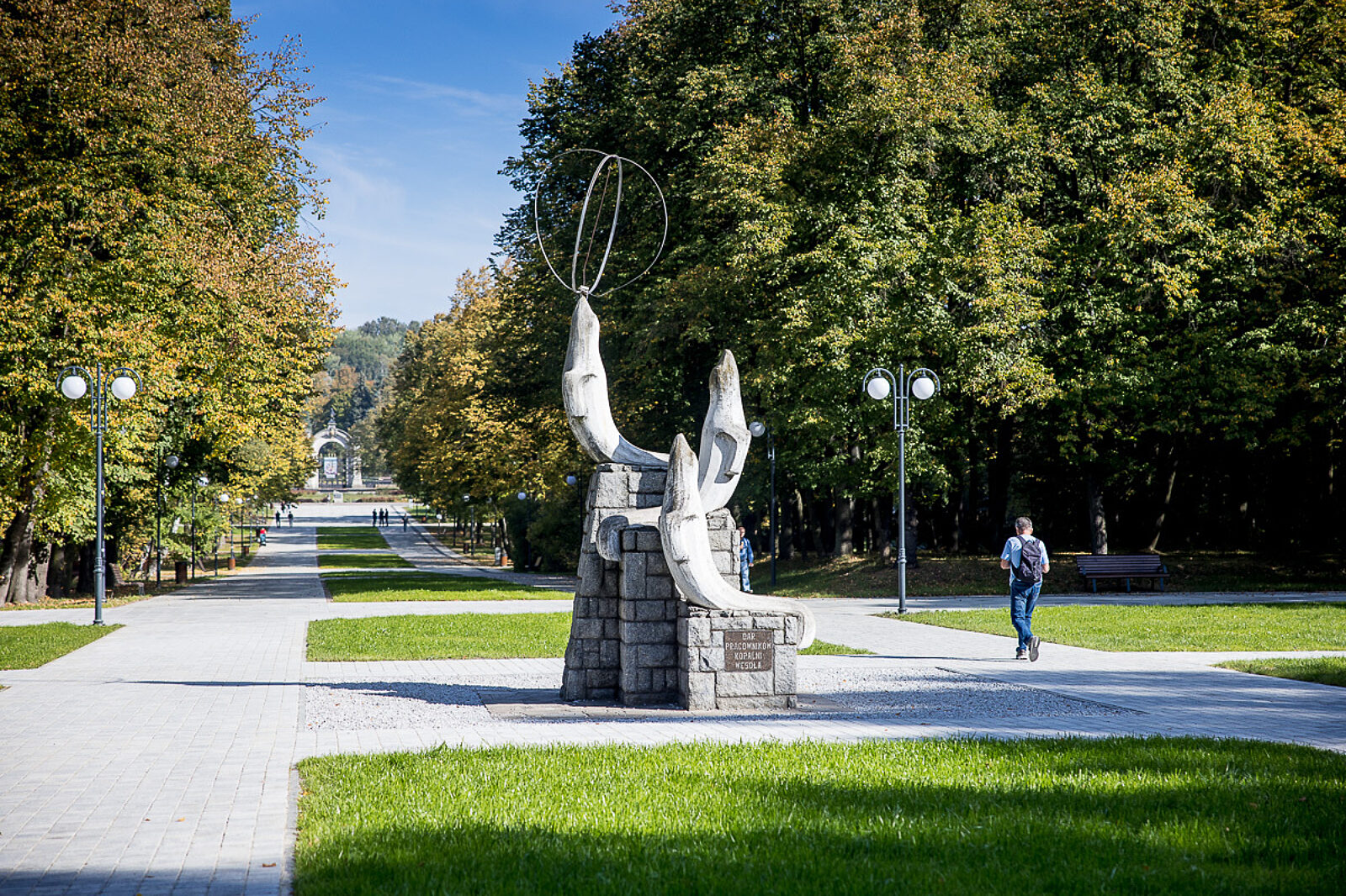 Park slaski aleja zyrafy 11