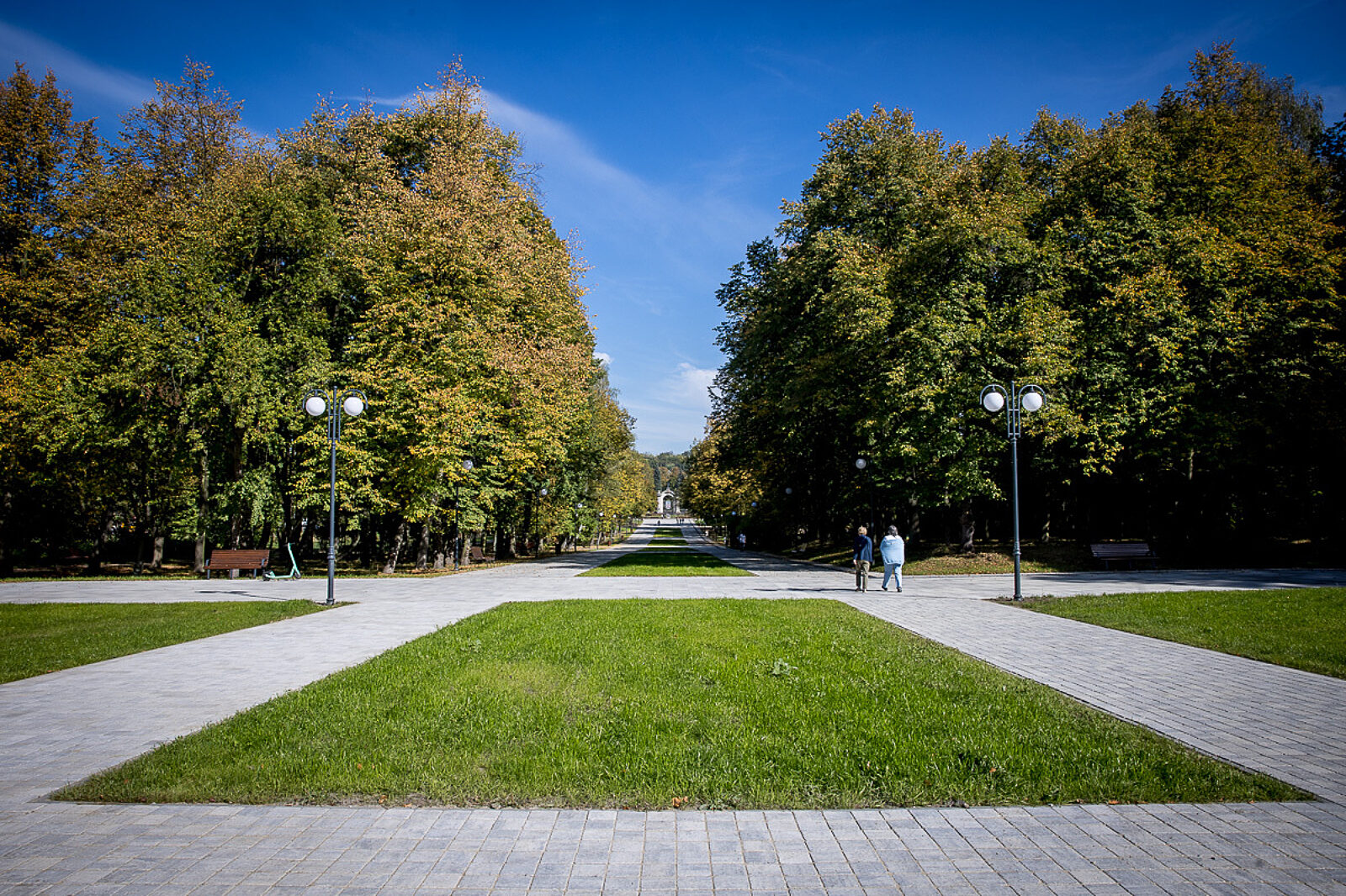 Park slaski aleja zyrafy 4