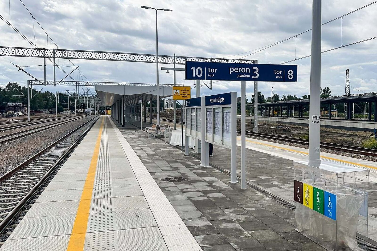 Przebudowana stacja katowice ligota 3