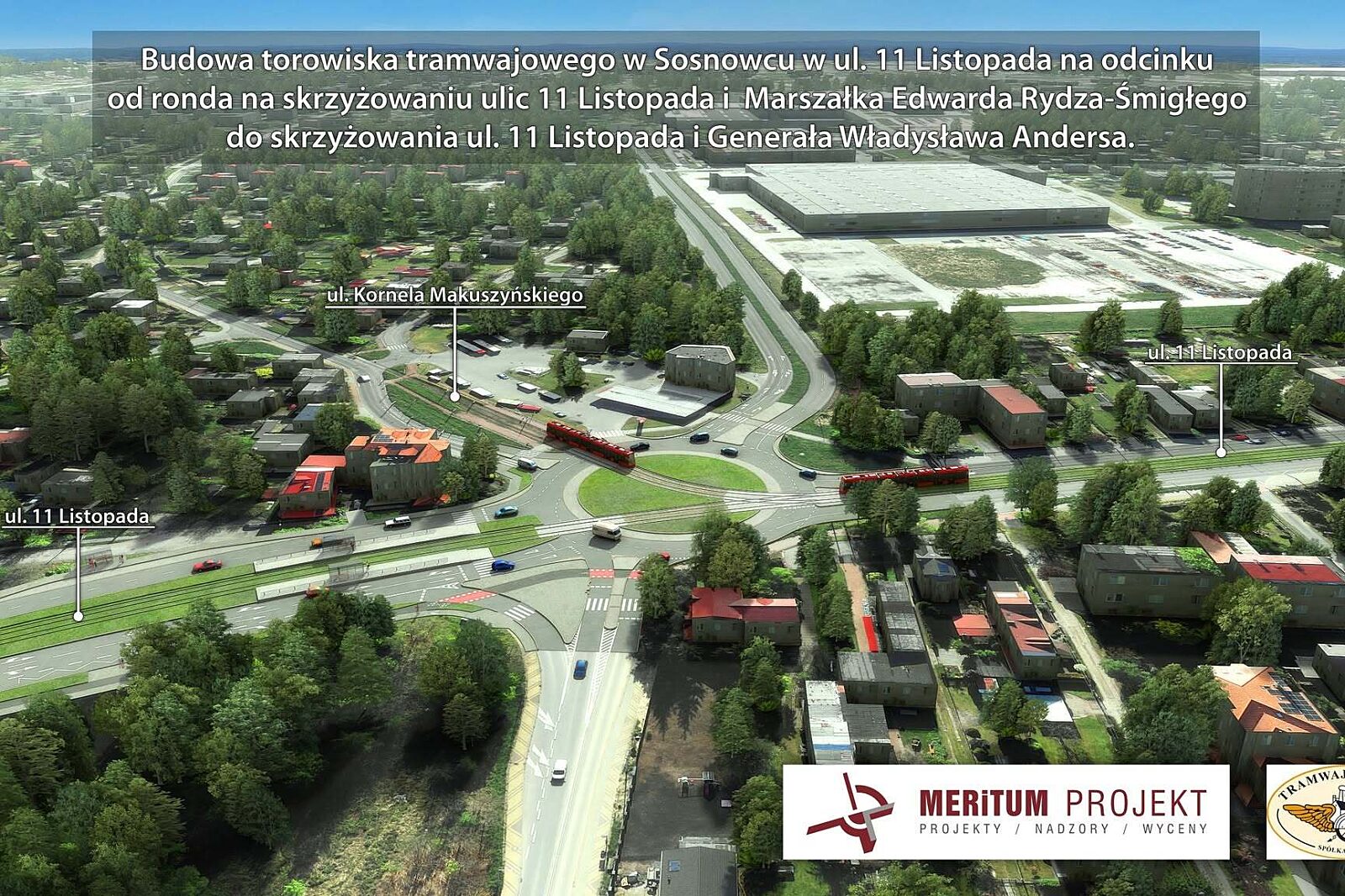 Sosnowiec tramwajowy ring 1
