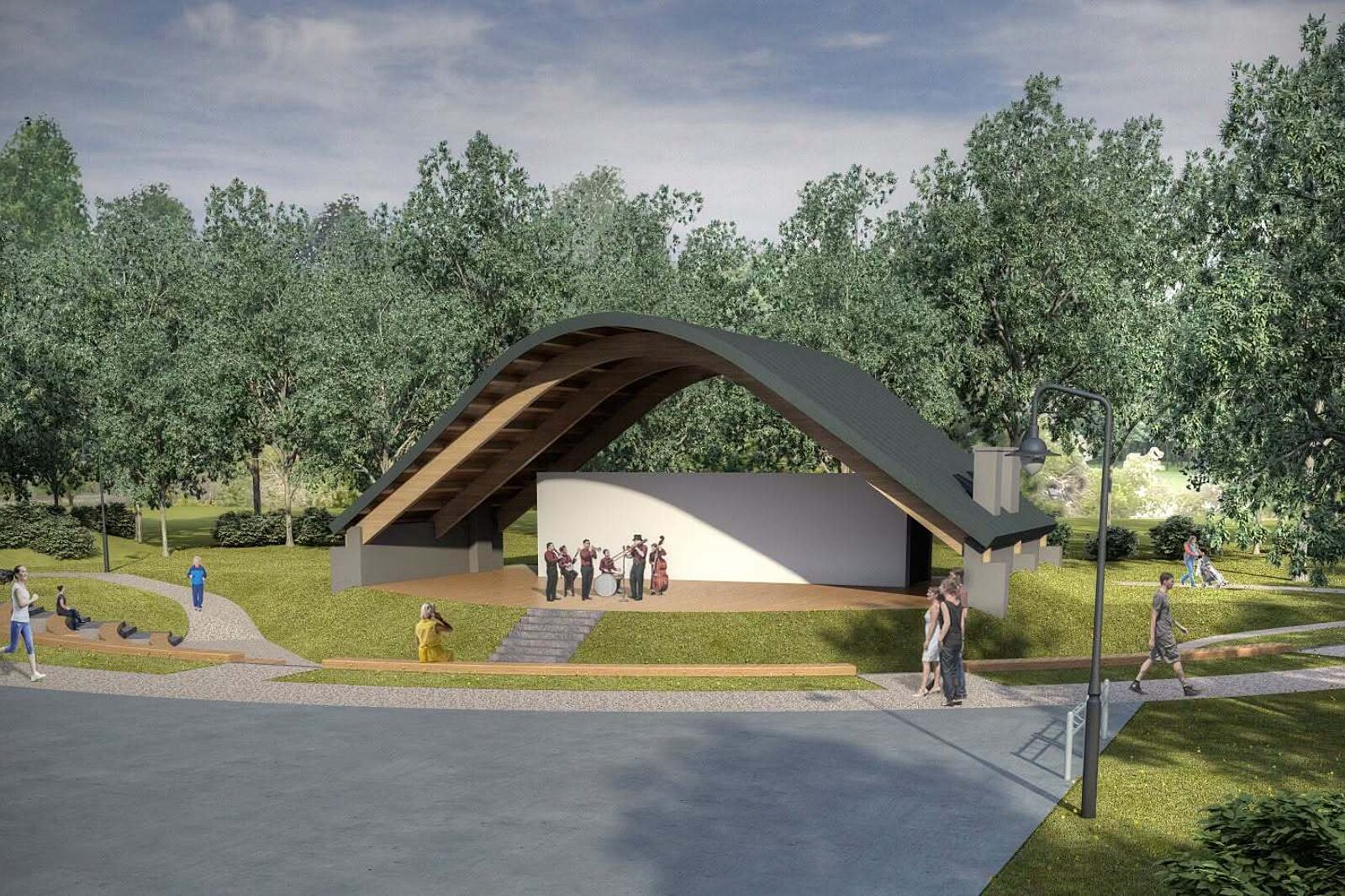 Tarnowskie gory park miejski rewitalizacja 3