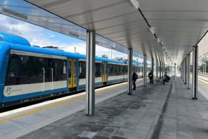 Przebudowana stacja katowice ligota 2