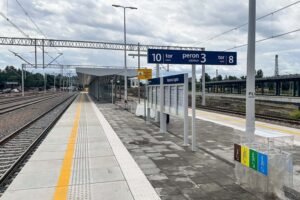 Przebudowana stacja katowice ligota 3