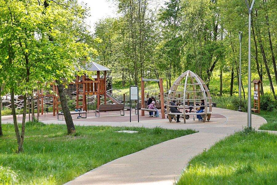 Katowice park kieszonkowy fot KAW