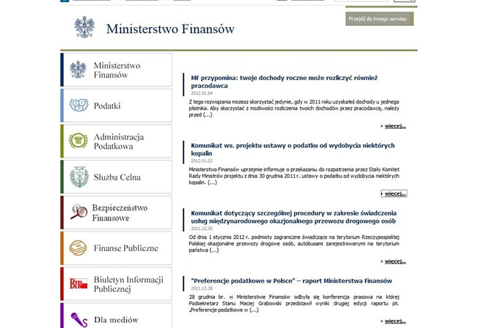 1325691304 strona ministerstwo finansow mf gov pl