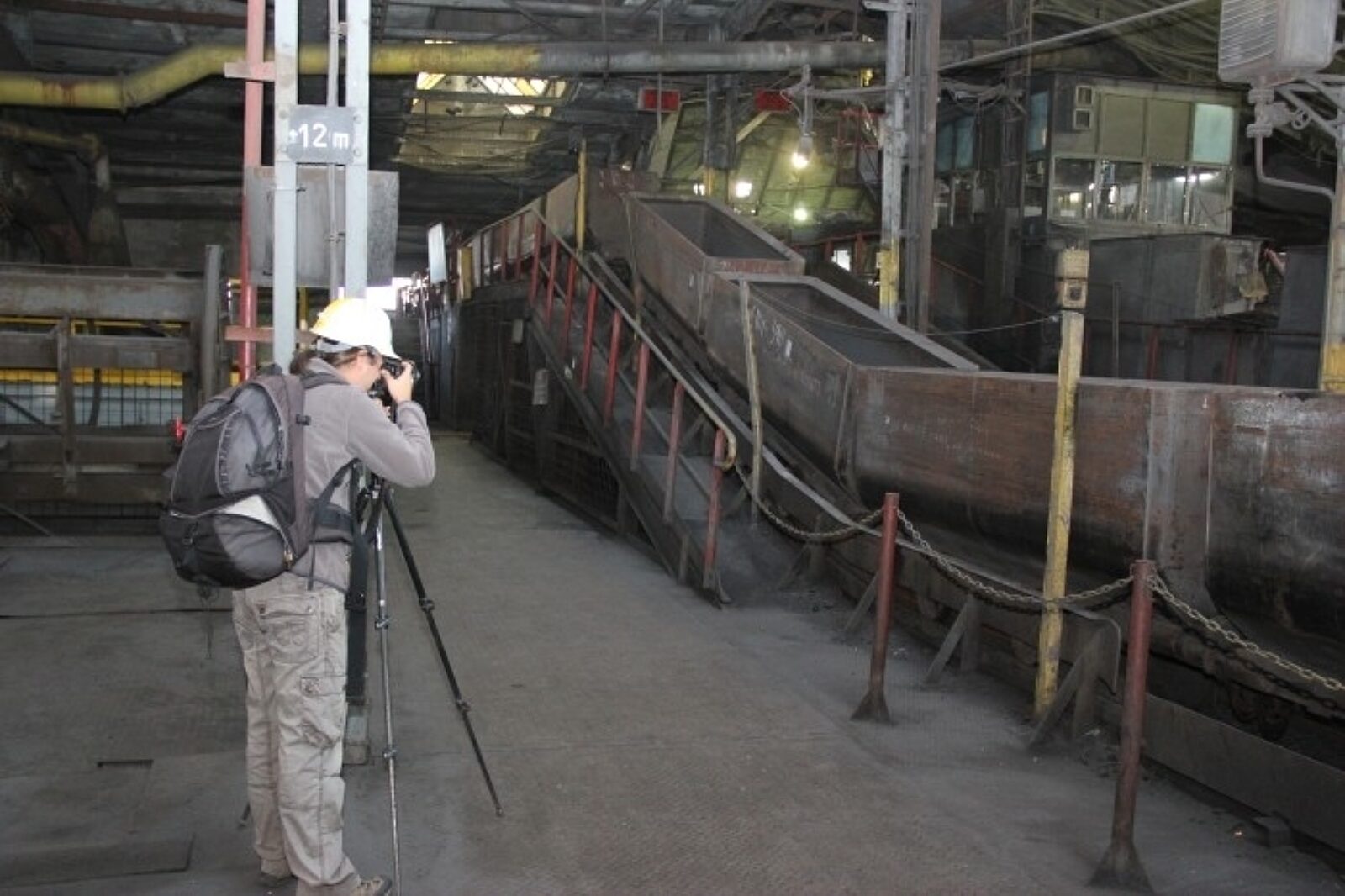 - Musimy tu jeszcze raz pryzjechać, żeby zobaczyć te wagony pod ziemią - zapowiedzieli Francuzi na nadszybiu z obiegiem wózków w Chwałowicach