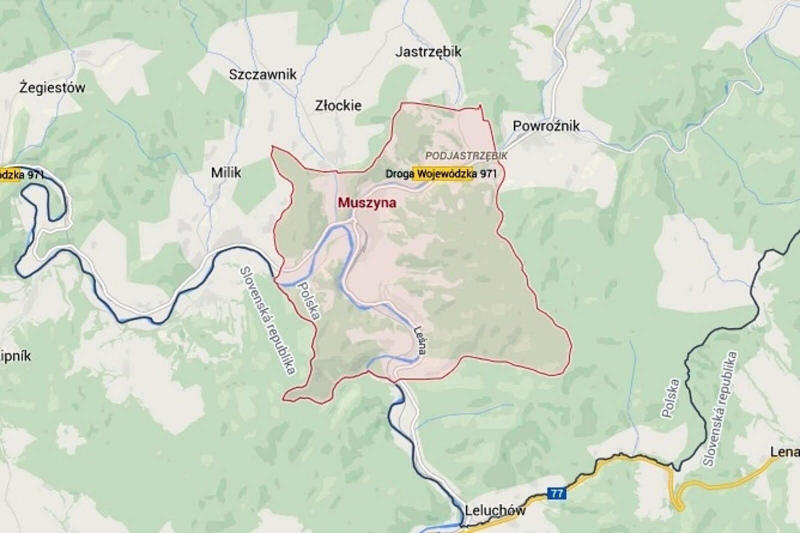 1423235044 muszyna google maps