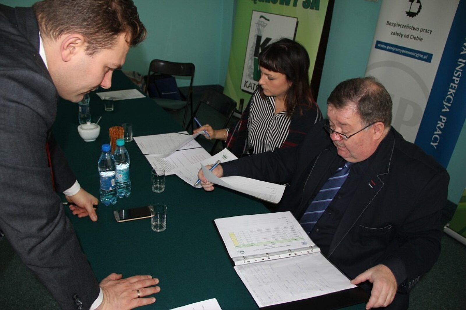 Bezpieczny skok z BHP do górnictwa, Wujek, 2016, Waldemar Kuśmierczyk