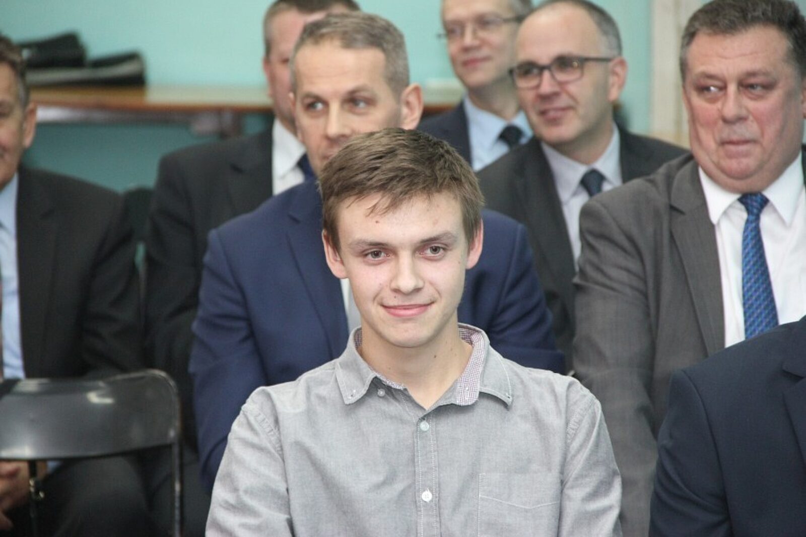 Bezpieczny skok z BHP do górnictwa, Wujek, 2016, Dawid Siedlaczek