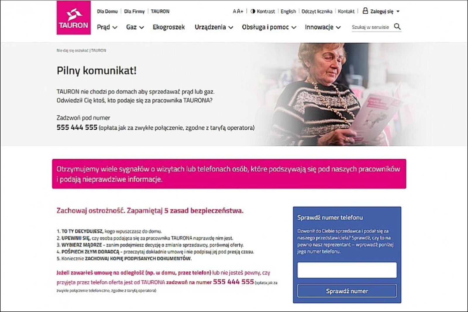 1534763030 tauron oszustwa tauron pl