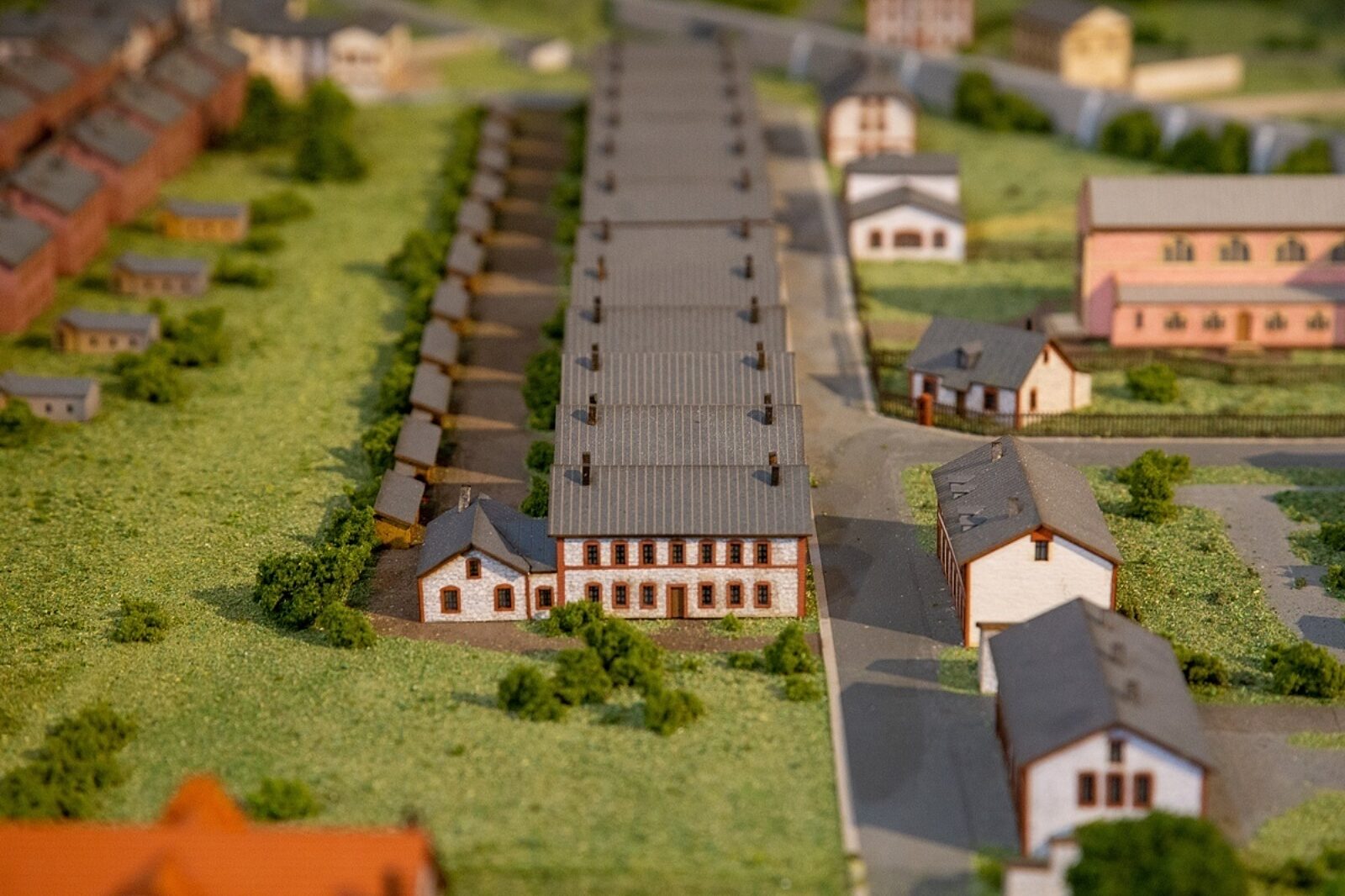 Tak wygląda zabudowa przy obecnej ul. Kościuszki na makiecie…