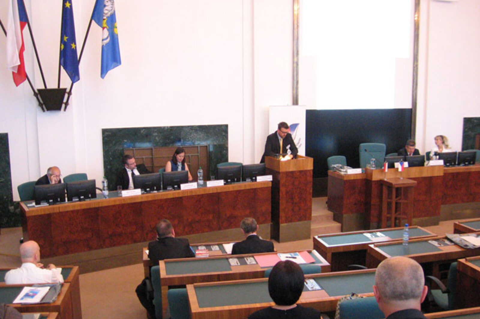 Sala obrad w ratuszu ostrava KAJ