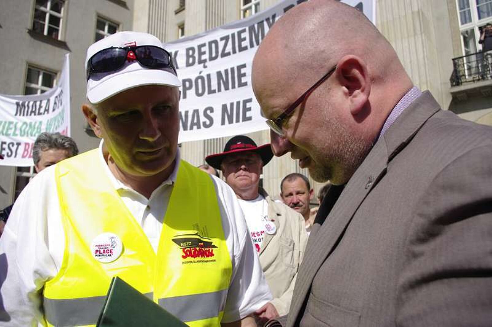 Kolorz spyra manifestacja solidarnosc 2011 be