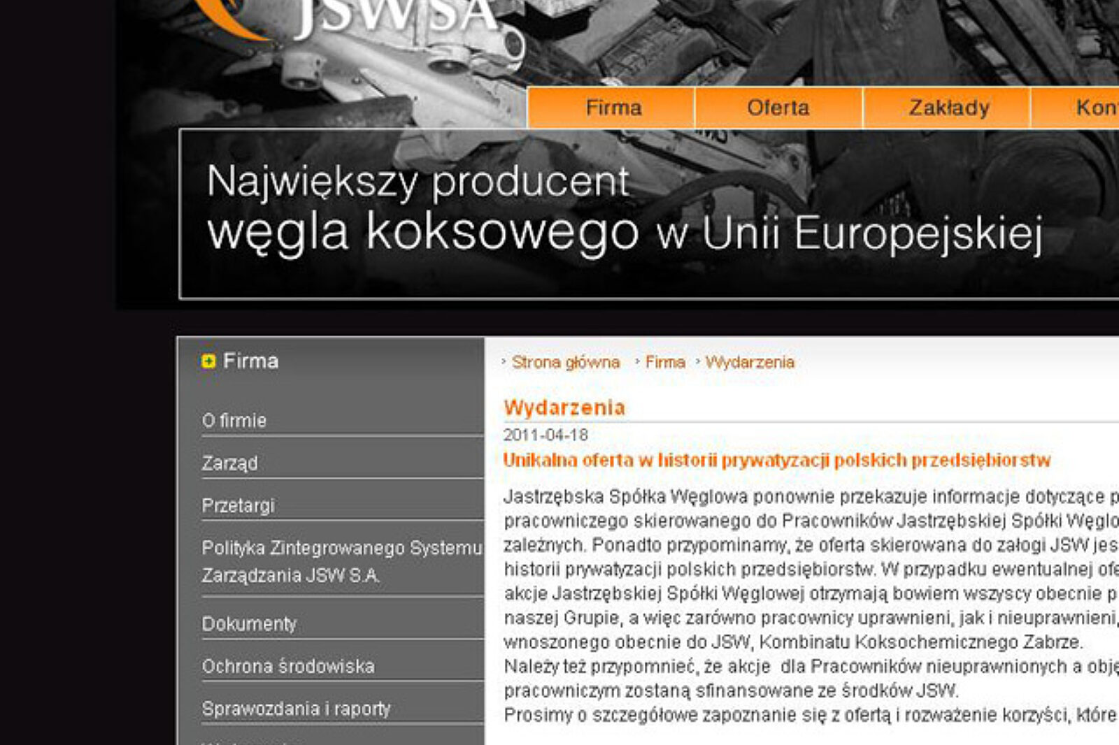 Jsw strona