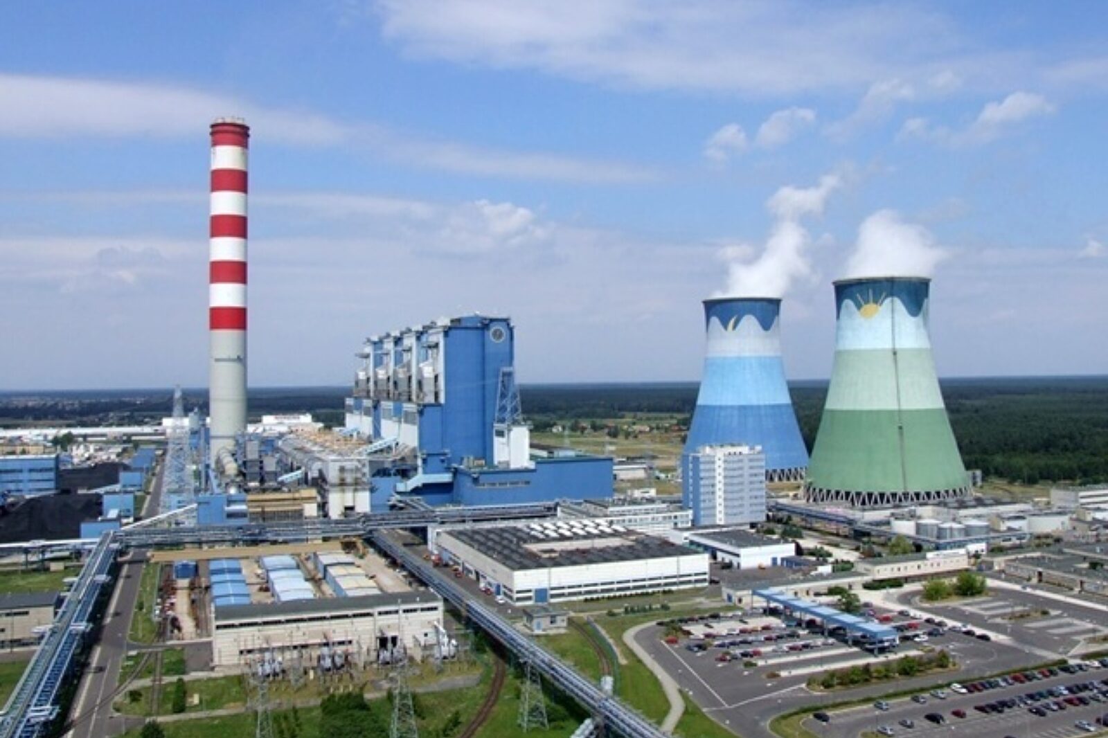PGE Elektrownia Opole widok PGE