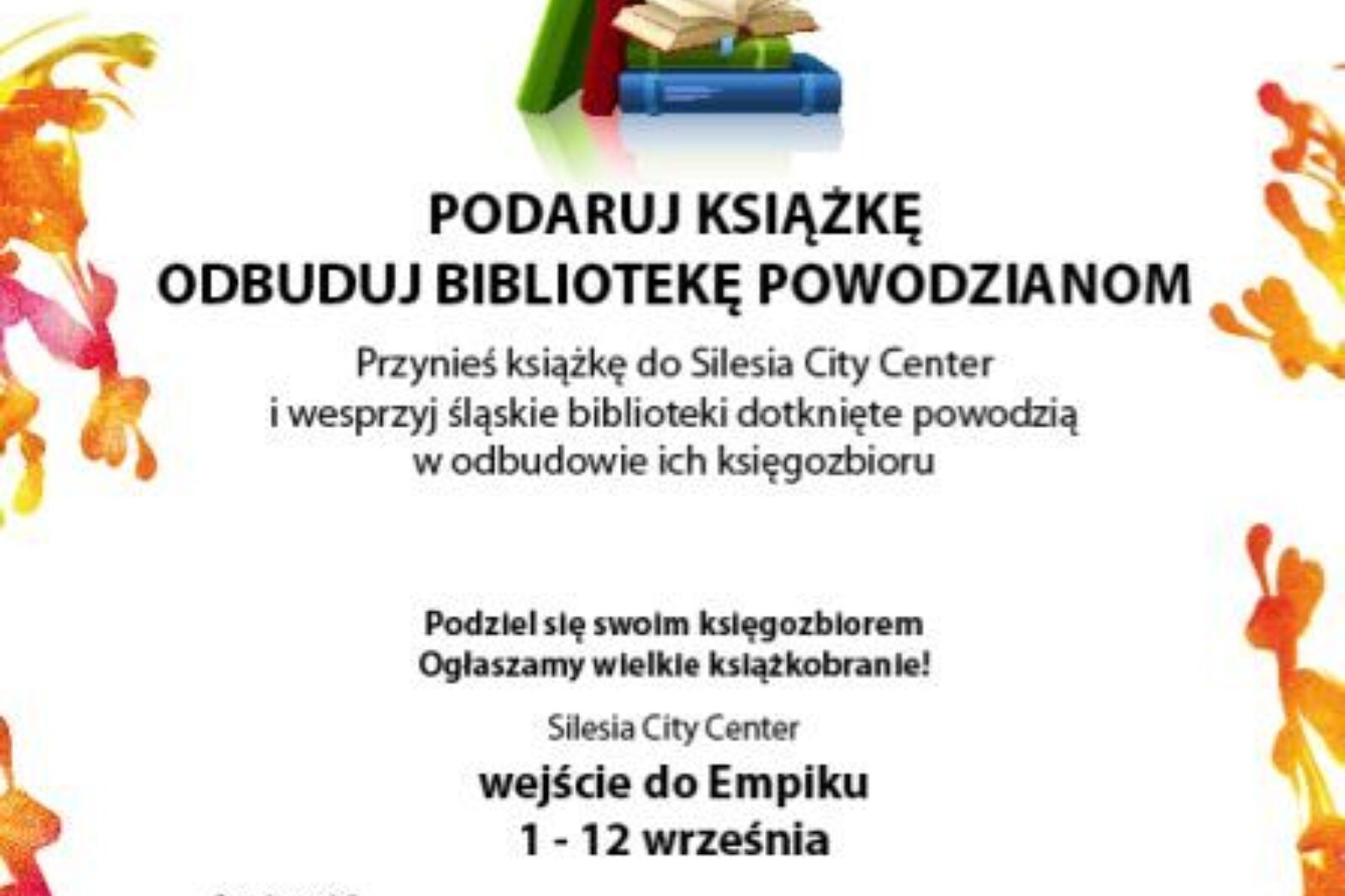 SCC ksiazki biblioteki plakat SCC