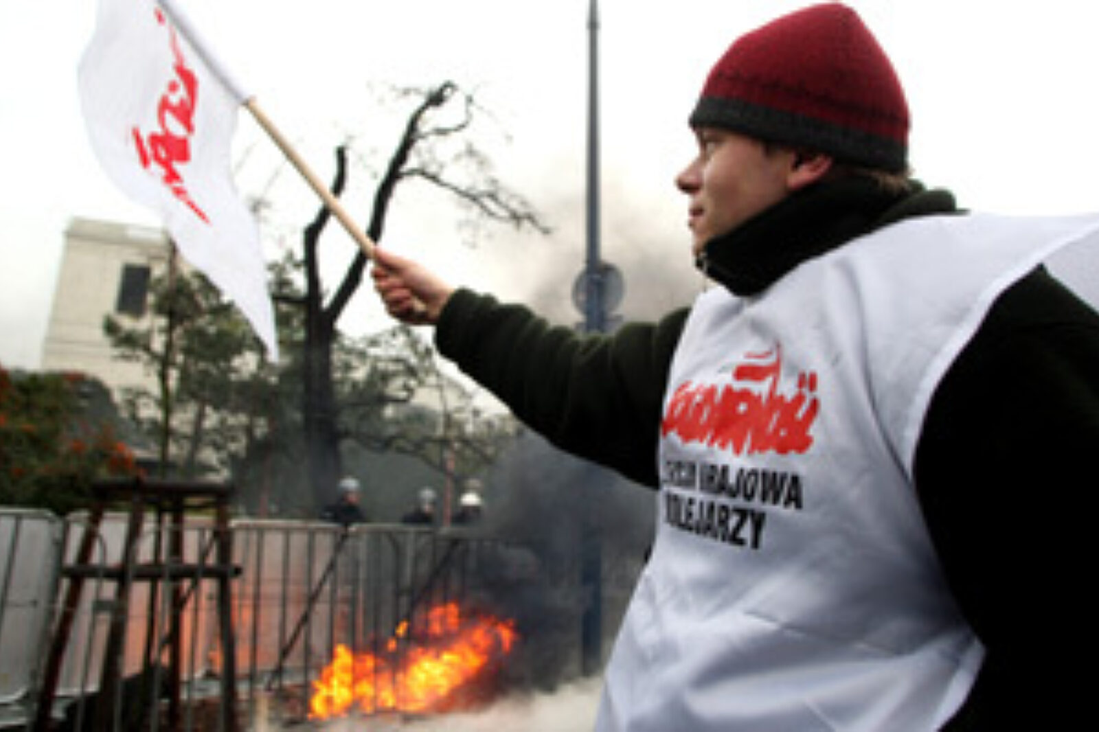 Solidarnosc Sejm protest PAP