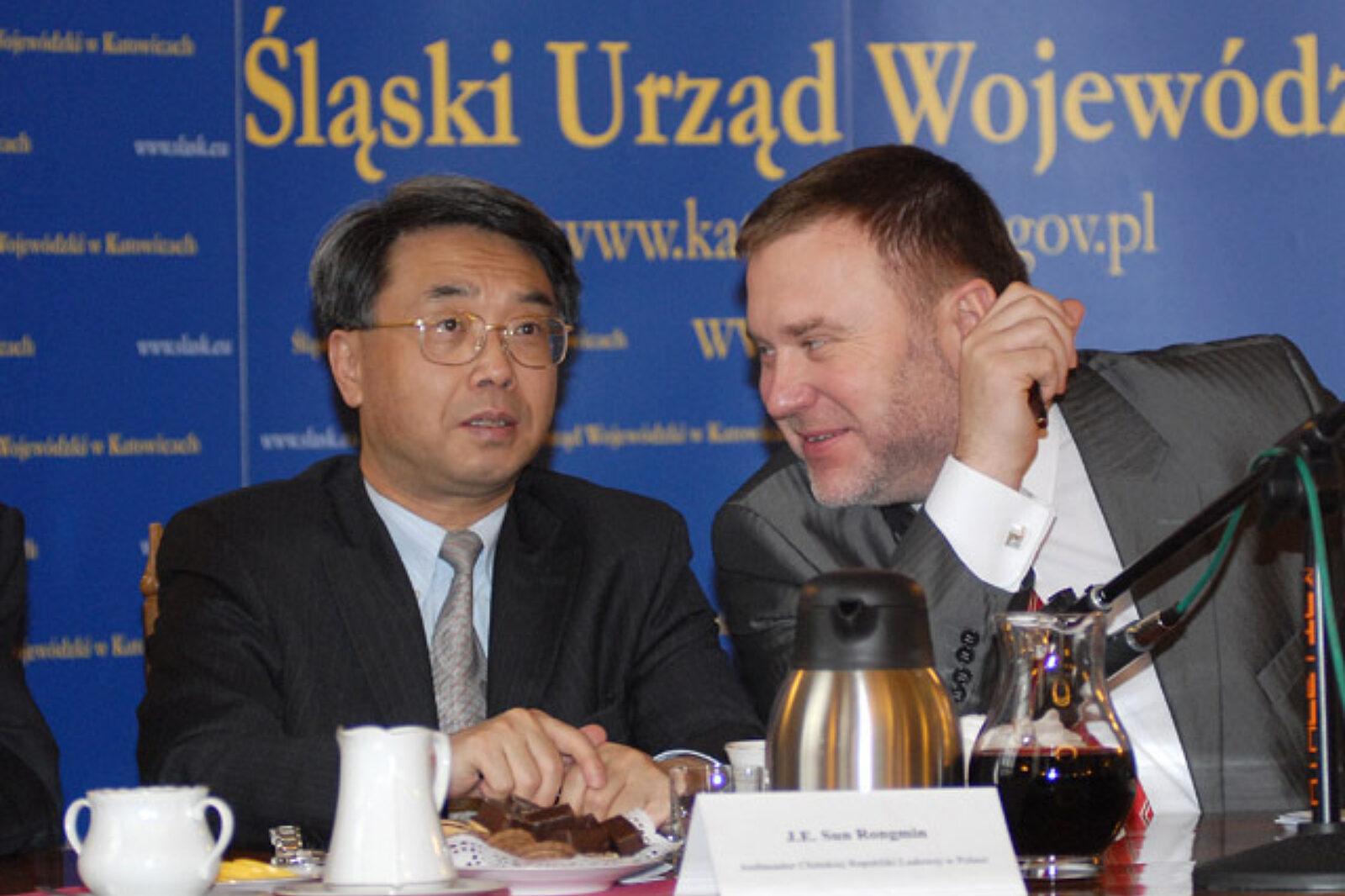 Ambasador chin Sun Rongmin GAL