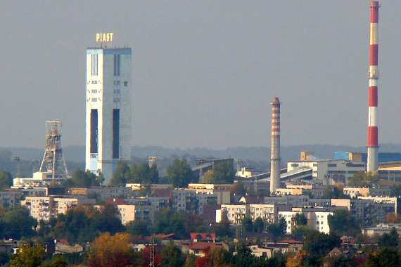 Bierun panorama odleglosci