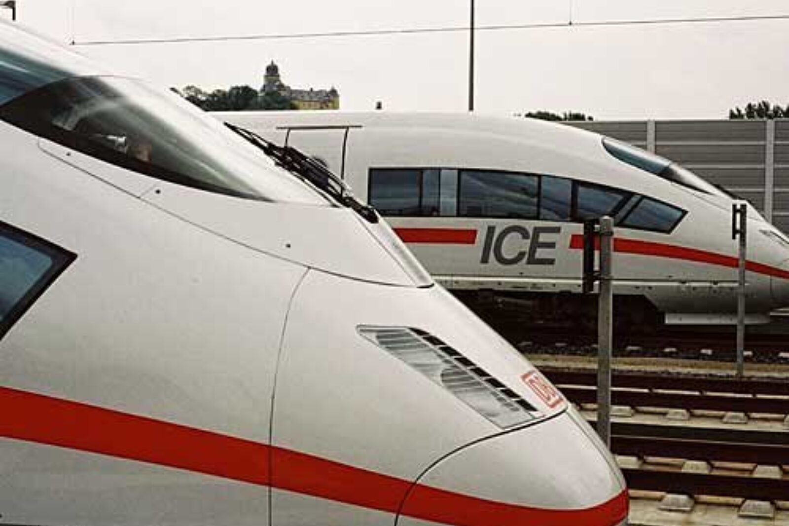 Deutsche bahn ICE trains