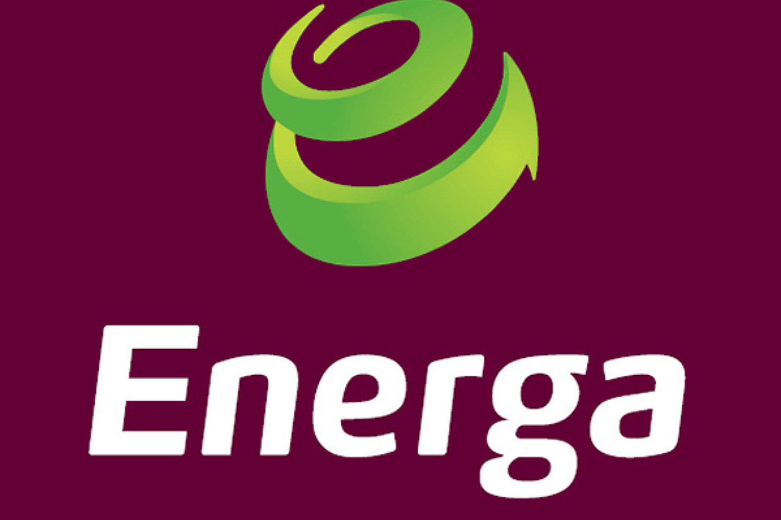 Energa logo podstawowe inwersja