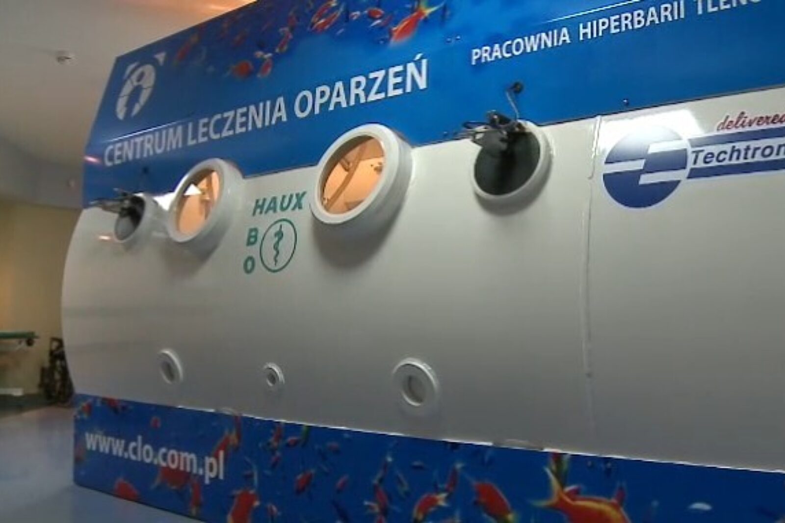 Komora hiperbaryczna clo siemianowice TVS