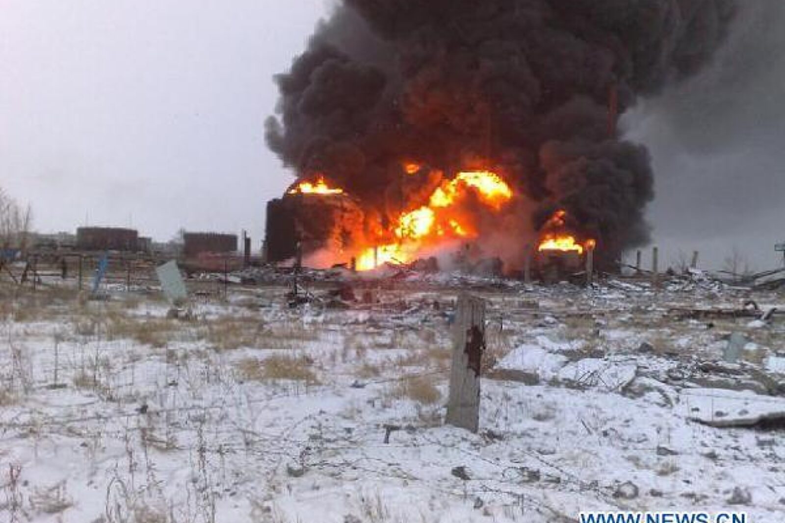 Russia blast xinhua