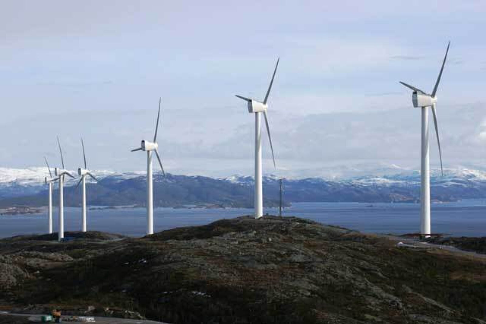 Turbiny Scan Wind wybrzeze norwegii GE