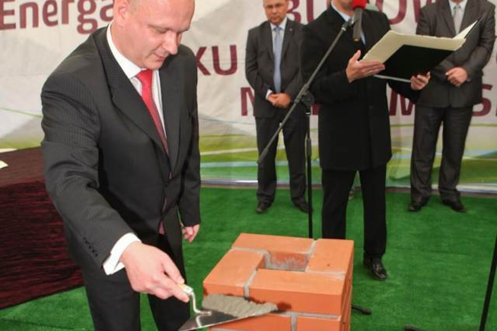 Wmurowanie energa