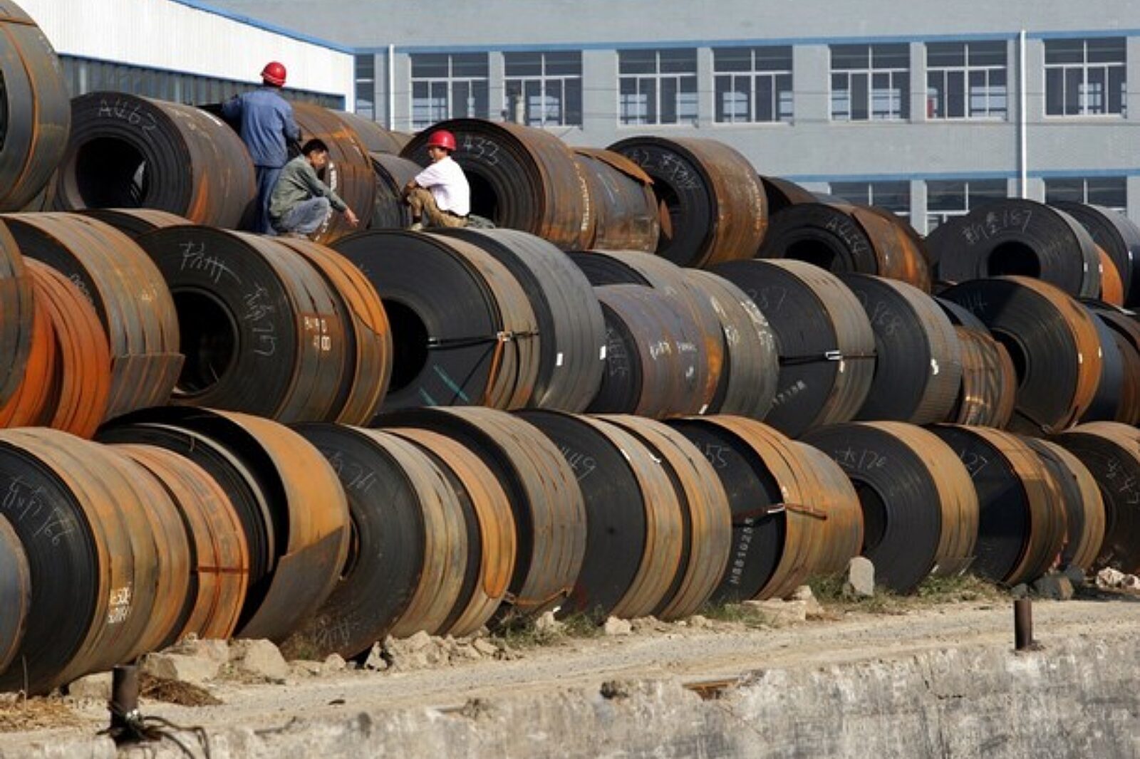 Workers steel Hangzou Zhejiang daylife com