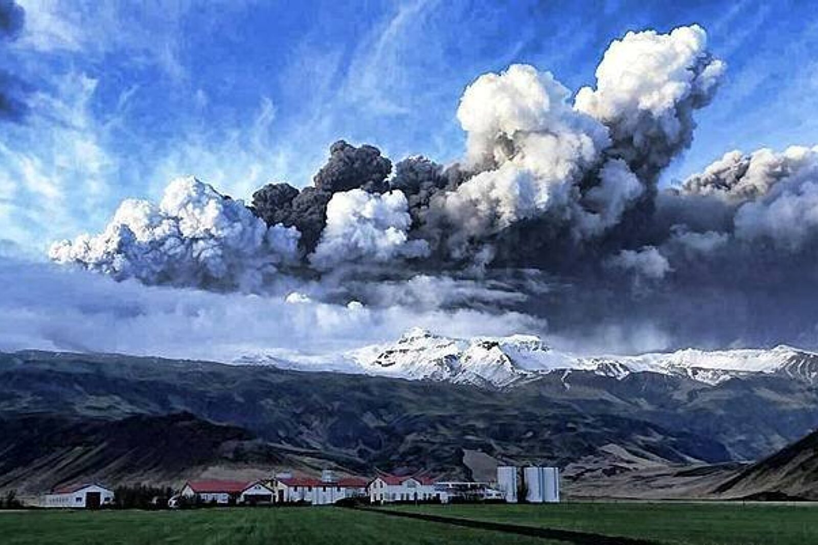 Wulkan islandia ARC