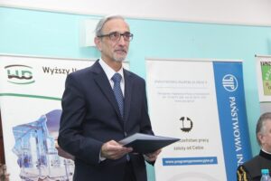 Bezpieczny skok z BHP do górnictwa, Wujek, 2016, Lesław Mandrak