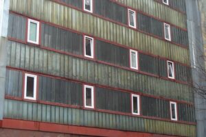 Sosnowiec, ul. Czeladzka 31-31A - budynek przed remontem elewacji