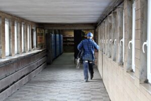 Chociaż załoga Makoszów liczy obecnie ok. 400 osób, to na jej rozległym terenie niełatwo spotkać pracownika.