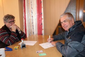 tadeusz bogusz i kornelia kral _kopalnia sośnica pierwszy dzień składania wniosków o wypłatę rekompensaty za utracony deputat