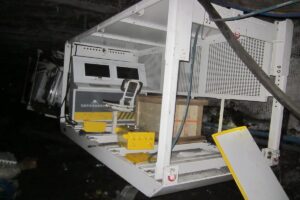 Podwieszony zestaw transportowy - kabina operatora kompleksu ścianowego