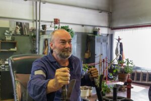 Maszynista wyciągowy Mariusz Koryczan jak nikt zna maszynę szybu Wschodniego I