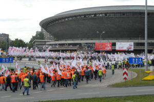 Demonstracja solidarnosc GAL