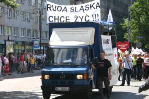 Manifestacja ruda sl halemba MD