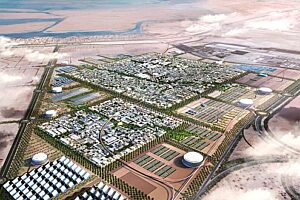 Masdar city wizualizacja GE