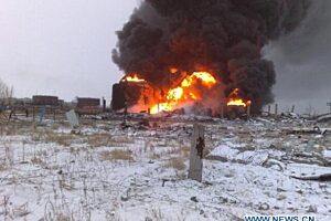 Russia blast xinhua