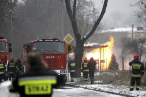 Sosnowiec LPG Okolna pozar PAP