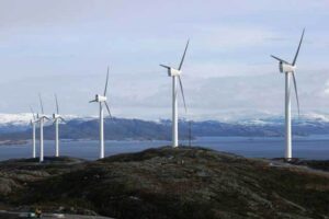 Turbiny Scan Wind wybrzeze norwegii GE